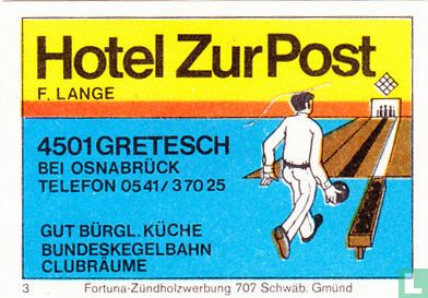 Hotel zur Post - F. Lange