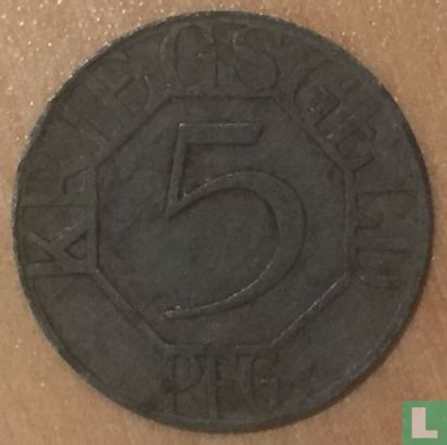 Dortmund 5 pfennig 1917 - Afbeelding 2
