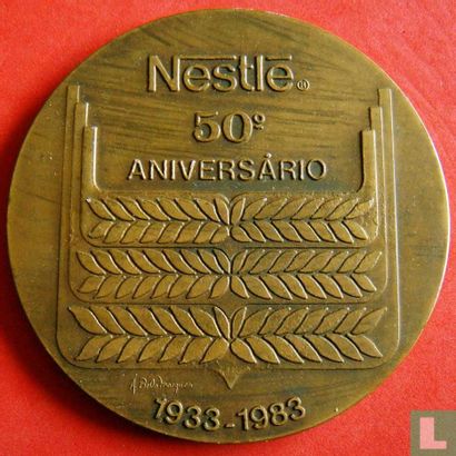 Portugal  Nestle Food 50th Anniversary  1933-1983 - Afbeelding 1