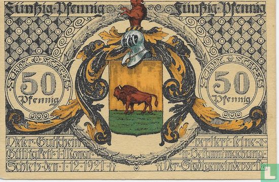 Schleiz, Stadt - 50 Pfennig (8) 1921 - Afbeelding 1