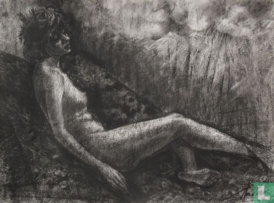 Nude with fantasy background - Image 1