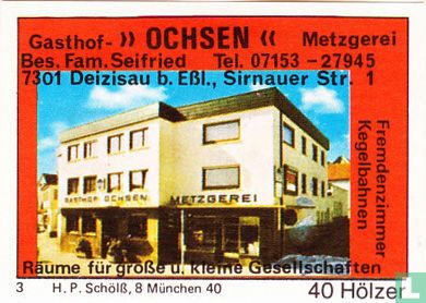 Gasthof "Ochsen" - Fam. Seifried