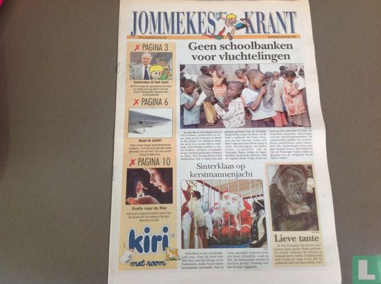 Jommekeskrant - Woensdag 6 december 1995 - Afbeelding 1