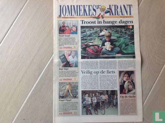Jommekeskrant - Woensdag 8 februari 1995 - Afbeelding 1