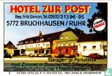 Hotel zur Post - Fritz Simon