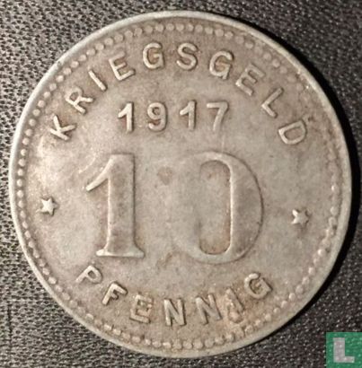 Witten 10 pfennig 1917 - Afbeelding 1