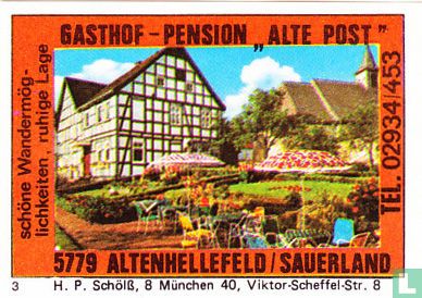 Gasthof - Pension "Alte Post"
