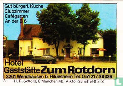 Hotel Gaststätte Zum Rotdorn