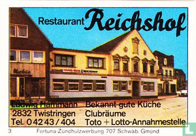 Restaurant Reichstag - Ludwig Hammann - Afbeelding 1