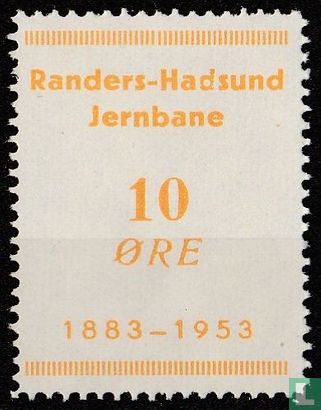 70 years of railway Randers-Hadsund