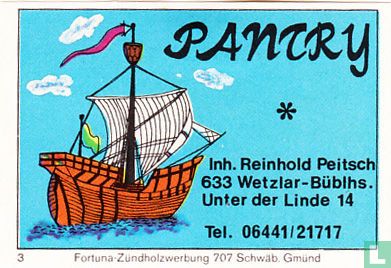 Pantry - Reinhold Peitsch