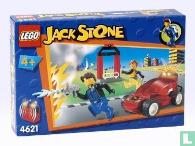 Lego 4621 Jack Stone Red Flash Station
