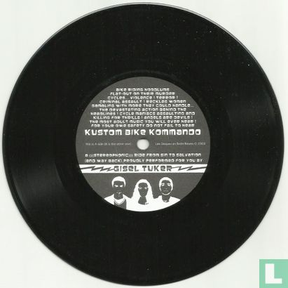 Kustom Bike Kommando (Floating Bowl Original Soundtrack) - Afbeelding 3