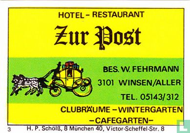 Hotel-Restaurant Zur Post - W. Fehrmann
