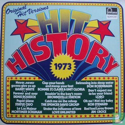 Hit History 1973 - Image 1