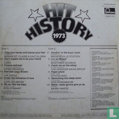 Hit History 1973 - Image 2