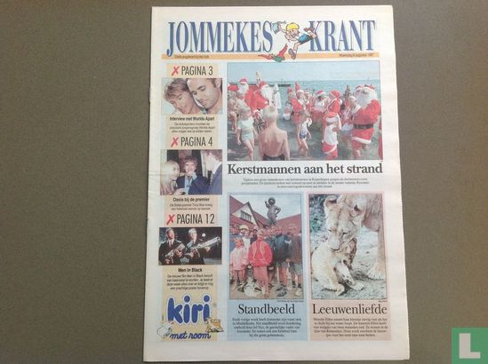 Jommekeskrant - 6 augustus 1997 - Afbeelding 1