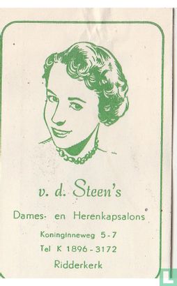 v.d. Steen's Dames en Herenkapsalons - Image 1