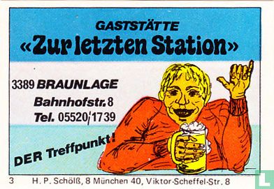 Gaststätte "Zur letzten Station"