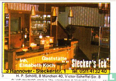"Stecker's Eck" - Elisabeth Koch