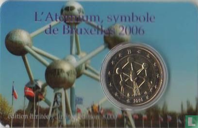 Belgium 2 euro 2006 (coincard) "Reopening of the Brussels Atomium" - Image 1