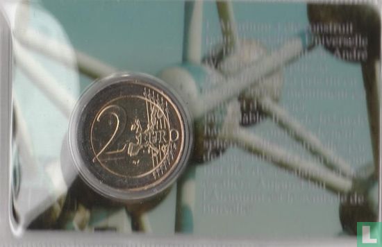 Belgium 2 euro 2006 (coincard) "Reopening of the Brussels Atomium" - Image 2