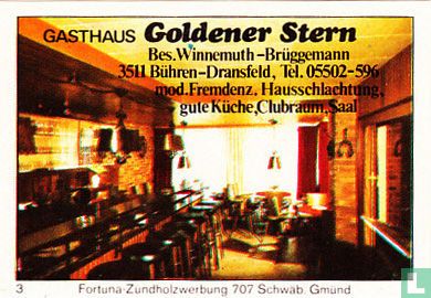 Goldener Stern - Winnemuth-Brüggemann