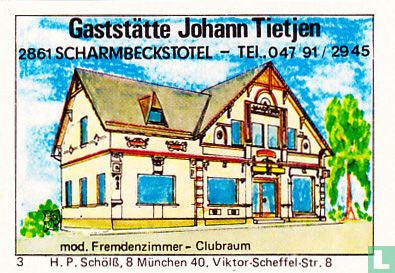 Gaststätte Johann Tietjen