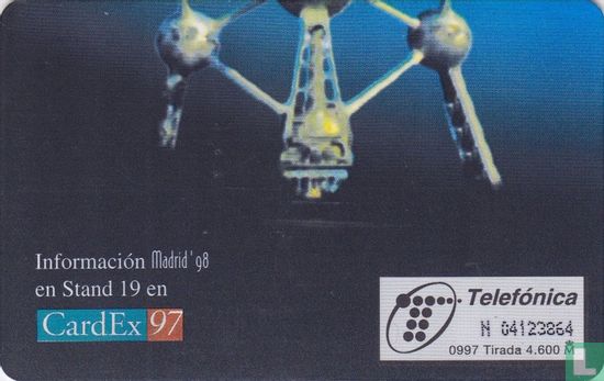 1 Exposición y Feria Internacional de Tarjetas Telefónicas Madrid'97 - Afbeelding 2