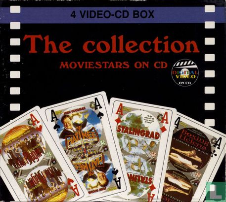 4 Video-CD Box - The Collection - Moviestars on CD - Afbeelding 1