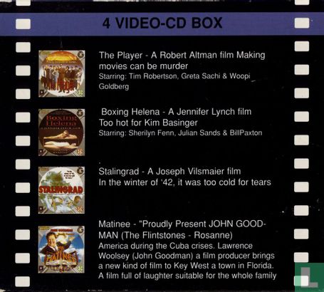 4 Video-CD Box - The Collection - Moviestars on CD - Afbeelding 2