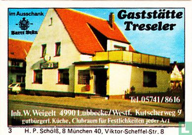 Gaststätte Treseler - W. Weigelt