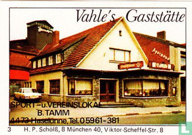 Vahle's Gaststätte - B. Tamm