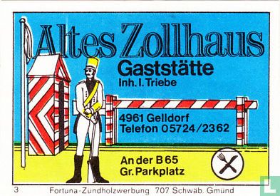 Altes Zollhaus Gaststätte - I. Triebe