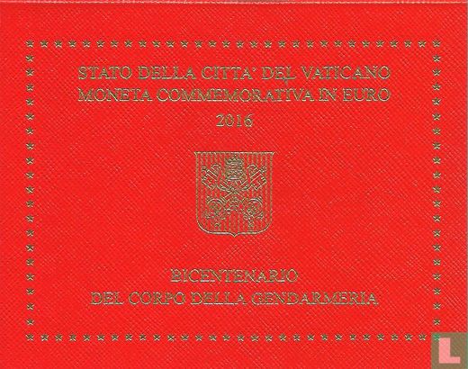 Vaticaan 2 euro 2016 (folder) "Bicentenary of the Vatican Gendarmerie" - Afbeelding 1
