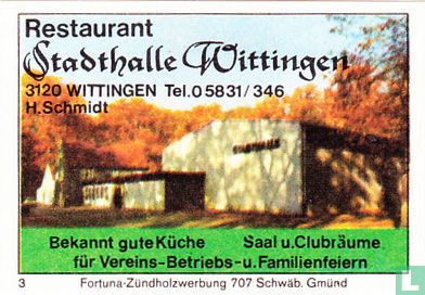 Stadthall Wittingen - H. Schmidt