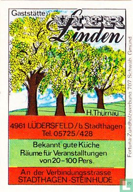 Gaststätte Vier Linden - H. Thurnau