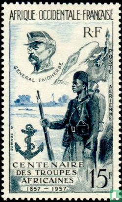 Centenary of African troops