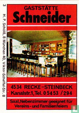 Gaststätte Schneider