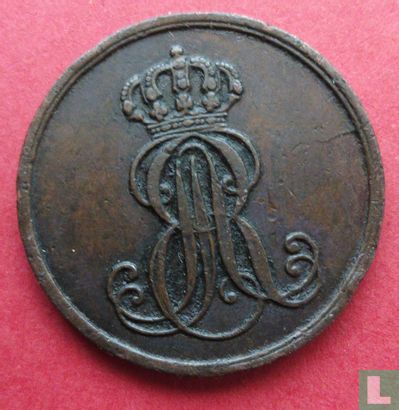 Hannover 1 pfennig 1849 (A) - Afbeelding 2
