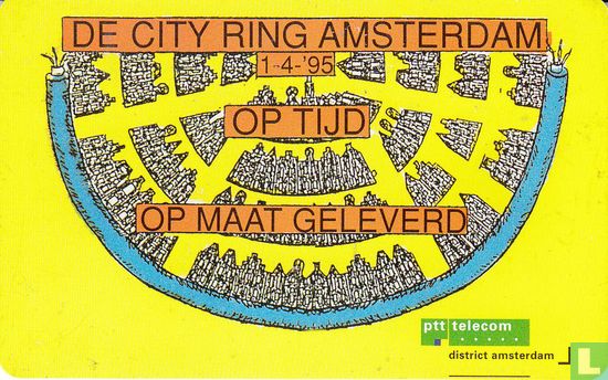 De city ring Amsterdam, op tijd, op maat geleverd - Afbeelding 1