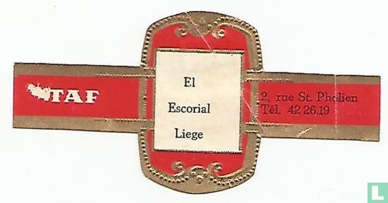 El Escorial Liege - Taf - 2, rue St. Pholien Tel. 4226,19 - Afbeelding 1