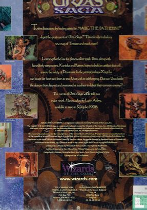 Urza"s Saga Calendar 1999 - Bild 2