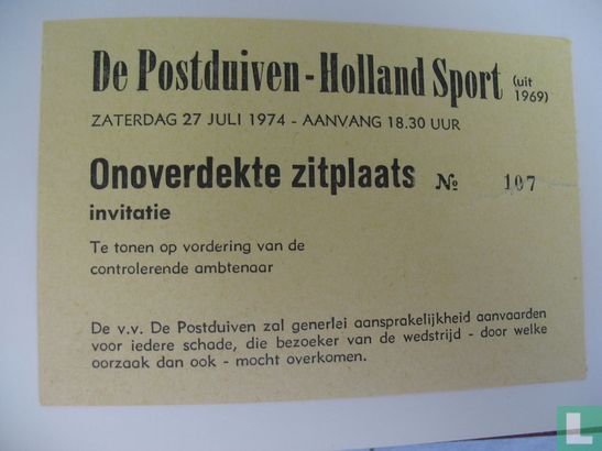 De Postduiven - Holland Sport [uit 1969]