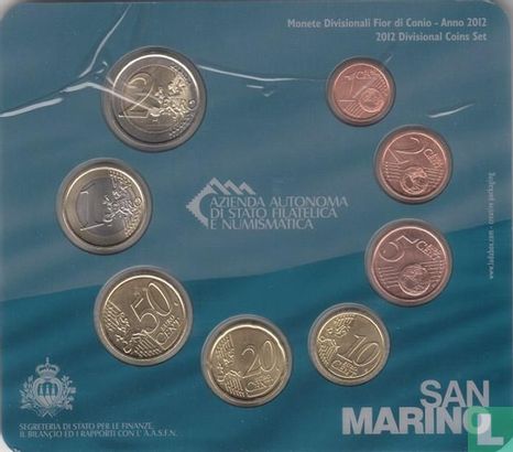 San Marino jaarset 2012 - Afbeelding 3