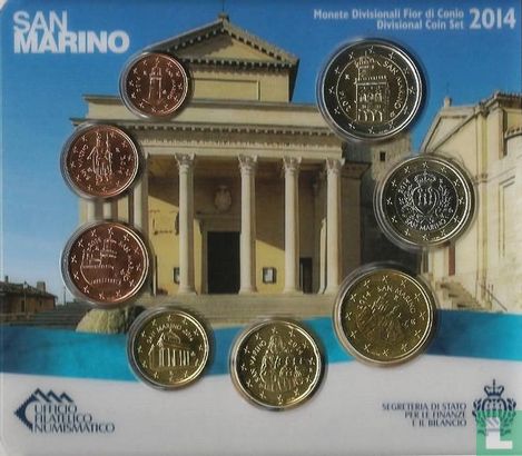 San Marino jaarset 2014 - Afbeelding 2