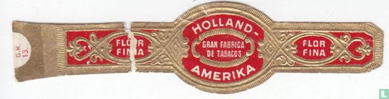 Holland Amerika Gran Fabrica de Tabacos - Flor Fina - Flor Fina  - Afbeelding 1