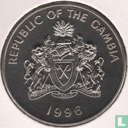 Gambia 10 Dalasi 1996 "70th Birthday of Queen Elizabeth II" - Bild 1