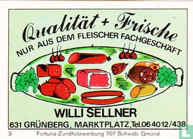 Qualität + Frische - Willi Sellner