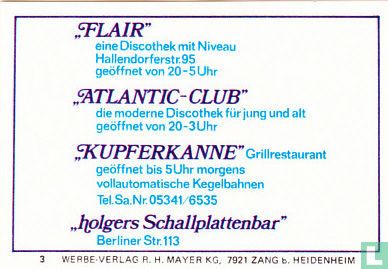 Flair - Atlantic-Club - Kupferkanne